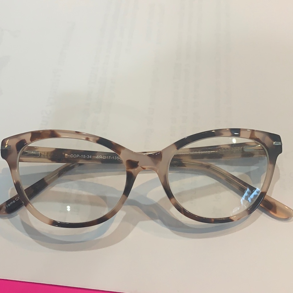 Pink Christian of Paris eyeglass frame
